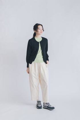 「くらすことの日常生活着」UVウォッシャブルカーディガン