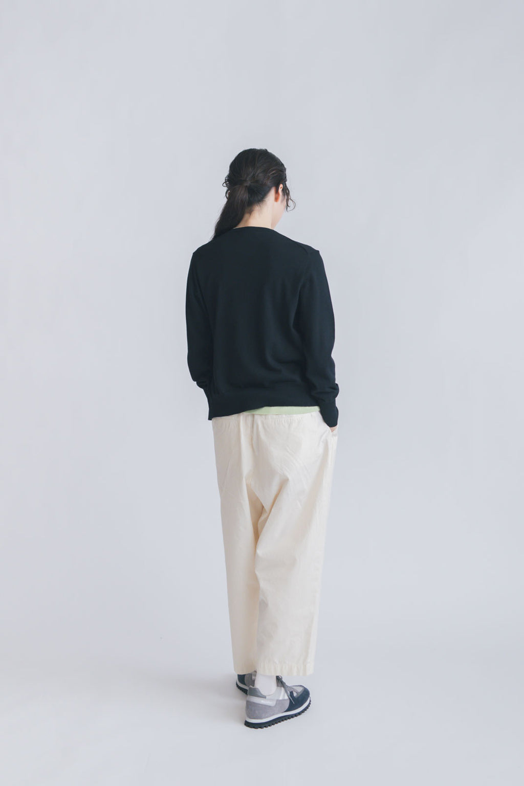 「くらすことの日常生活着」UVウォッシャブルカーディガン