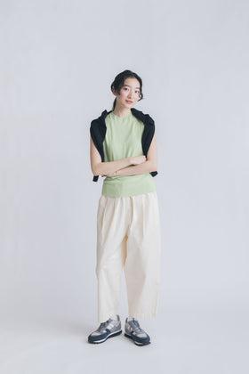 「くらすことの日常生活着」UVウォッシャブルカーディガン