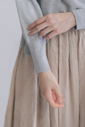 「くらすことの日常生活着」UVウォッシャブルカーディガン