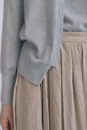 「くらすことの日常生活着」UVウォッシャブルカーディガン