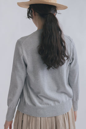 「くらすことの日常生活着」UVウォッシャブルカーディガン