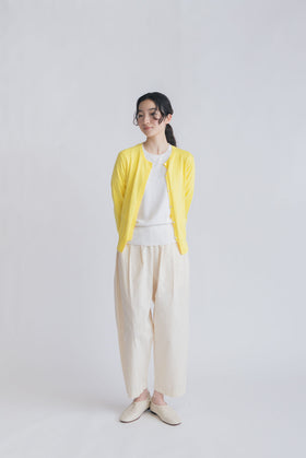 「くらすことの日常生活着」UVウォッシャブルカーディガン