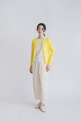 「くらすことの日常生活着」UVウォッシャブルカーディガン