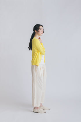 「くらすことの日常生活着」UVウォッシャブルカーディガン