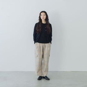 「くらすことの日常生活着」UVウォッシャブルカーディガン