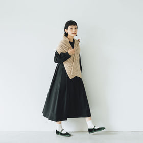 【SALE】「わたしたちらしい、オケージョンのかたち」きちんとしたブラックワンピース