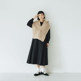 【SALE】「わたしたちらしい、オケージョンのかたち」きちんとしたブラックワンピース