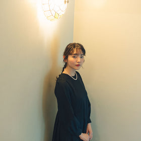 【SALE】「わたしたちらしい、オケージョンのかたち」きちんとしたブラックワンピース