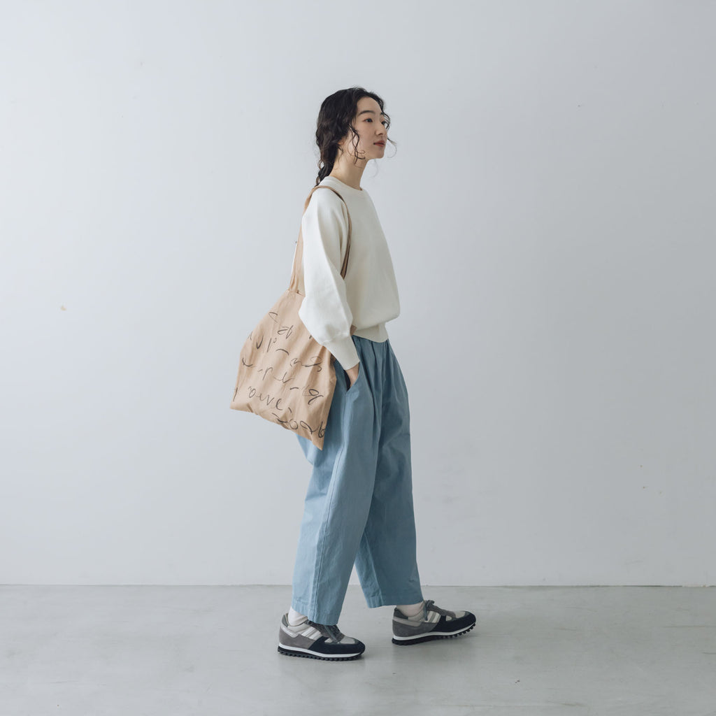 「くらすことの日常生活着」オーガニックパンツ