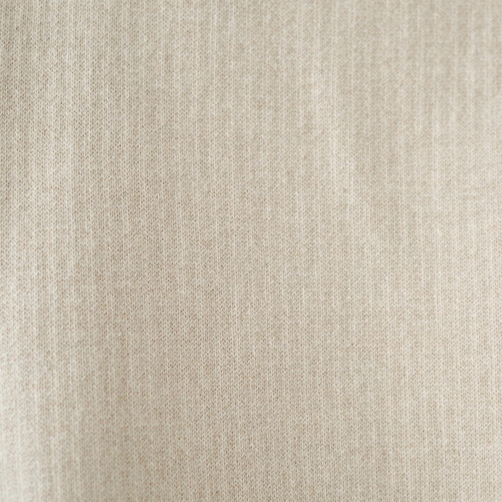 「くらすことの日常生活着」ニットみたいなカシミヤ混スウェット