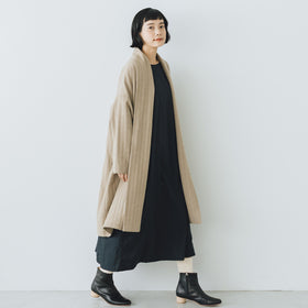 くらすこと ウールのローブコート