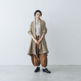 くらすこと ウールのローブコート