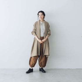 くらすこと ウールのローブコート