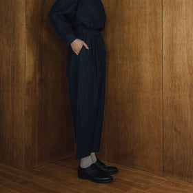 「わたしたちらしい、大人のかわいらしさ」ブラウス+サルエルパンツのセットアップ