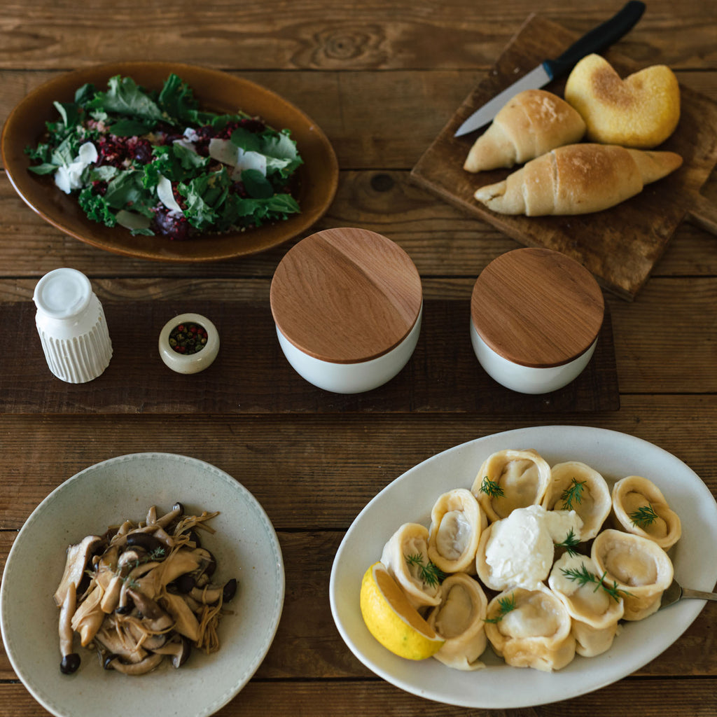 くらすことの生活道具 木蓋の入れもの