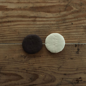 くらすこと リネンのふっくらポットマット / コースター