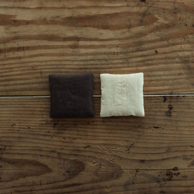 くらすこと リネンのふっくらポットマット / コースター