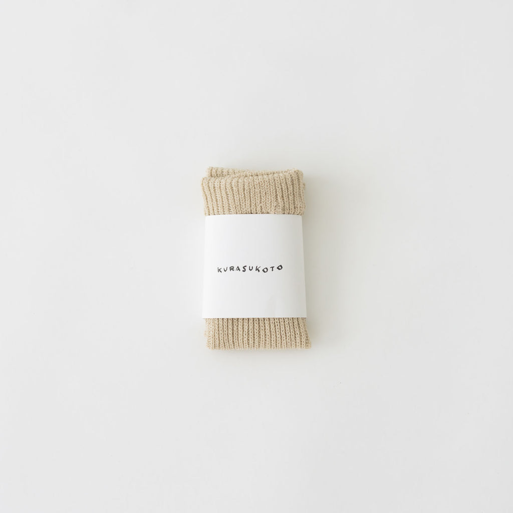 くらすこと シルクのレッグウォーマー