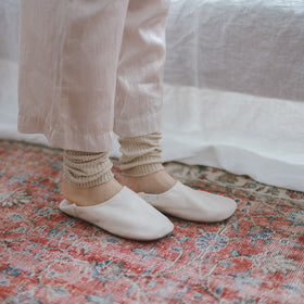 くらすこと シルクのレッグウォーマー