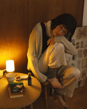 くらすこと シルクのレッグウォーマー