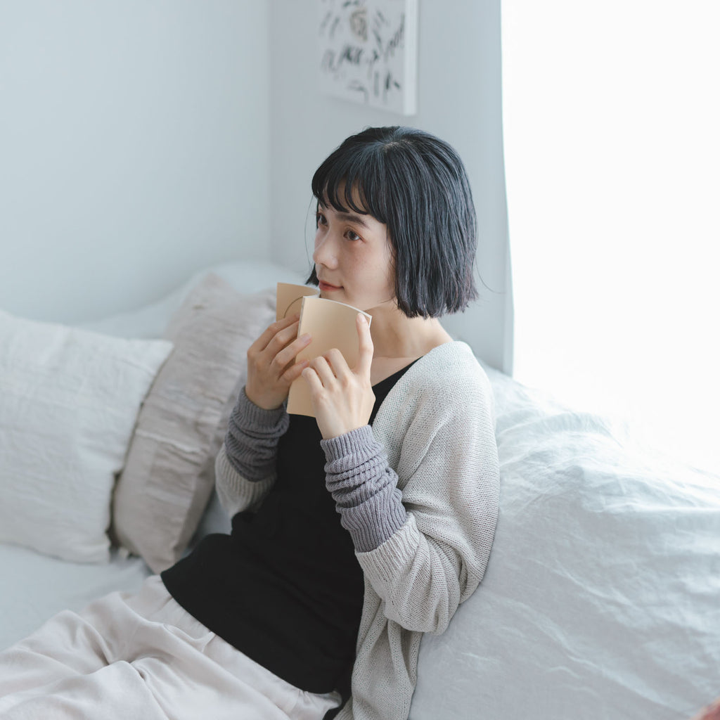 くらすこと シルクのレッグウォーマー