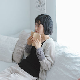 くらすこと シルクのレッグウォーマー