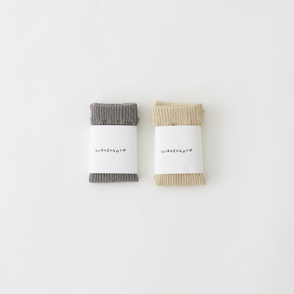 くらすこと シルクのレッグウォーマー