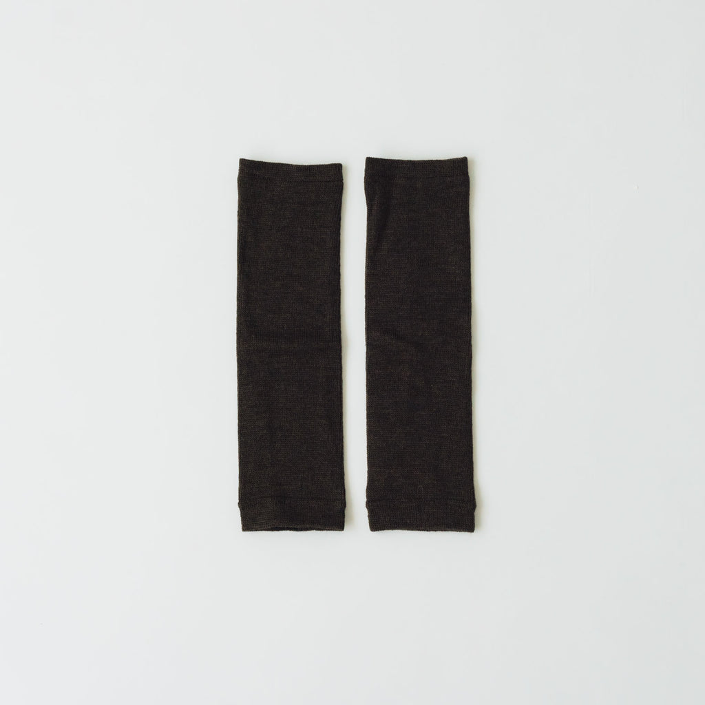 くらすこと 肌側シルク100%のあったかウールレッグウォーマー