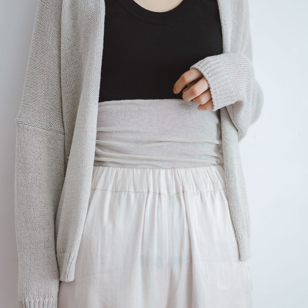 くらすこと シルクコットンのうすふわ腹巻