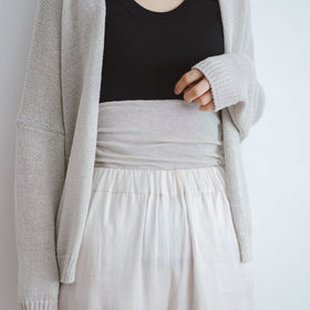 くらすこと シルクコットンのうすふわ腹巻