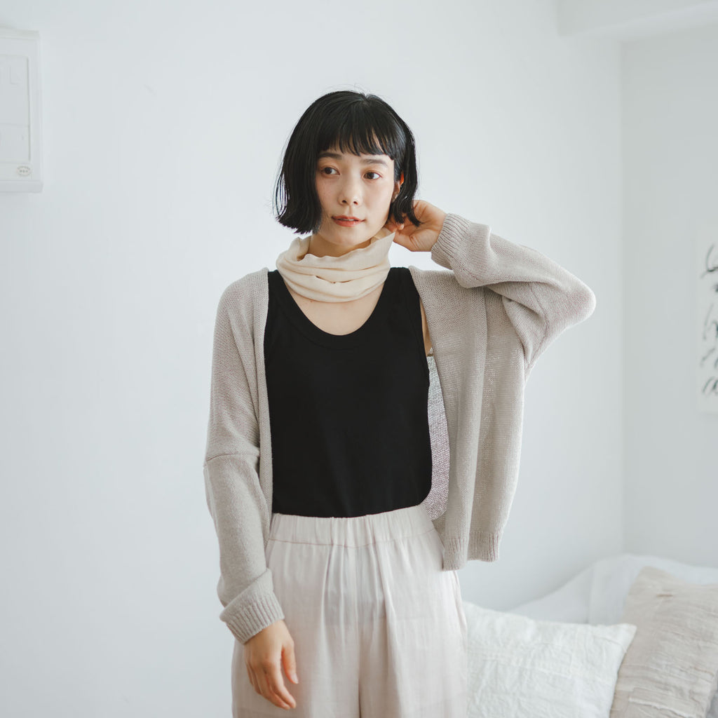 くらすこと シルクコットンのうすふわ腹巻