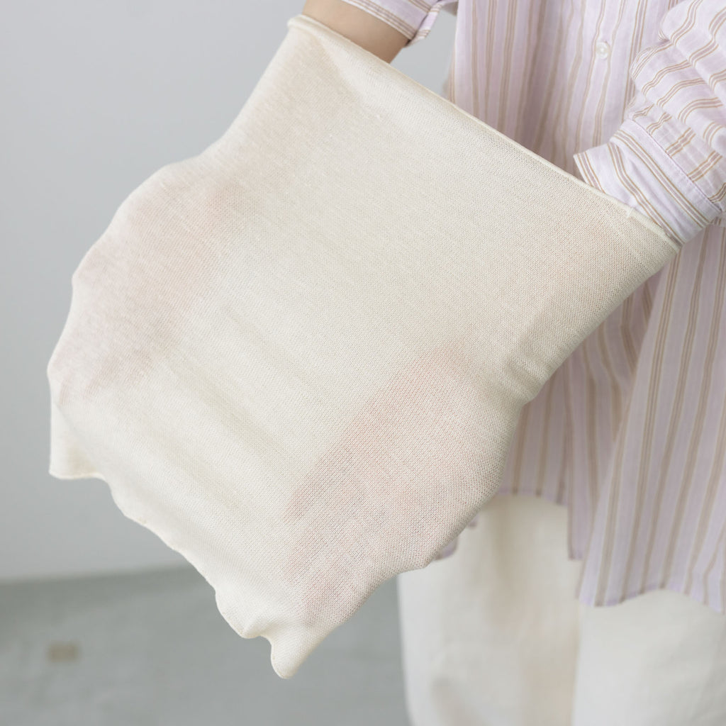 くらすこと シルクコットンのうすふわ腹巻