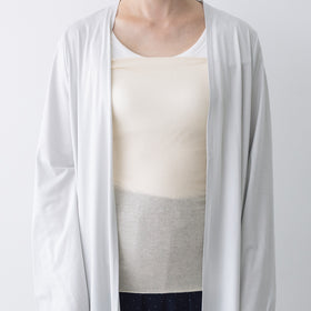 くらすこと シルクコットンのうすふわ腹巻 / ロング