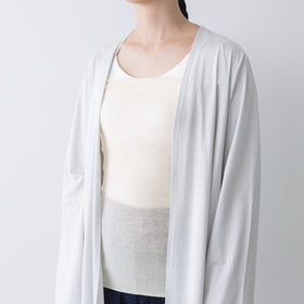 くらすこと シルクコットンのうすふわ腹巻 / ロング