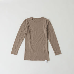 くらすこと 体調整うあったか長袖インナー organic cotton