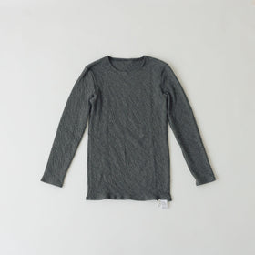 くらすこと 体調整うあったか長袖インナー organic cotton