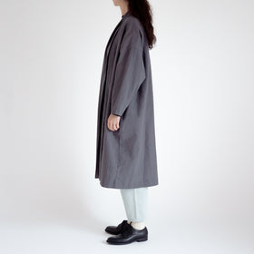 くらすこと リネンコットンのローブコート