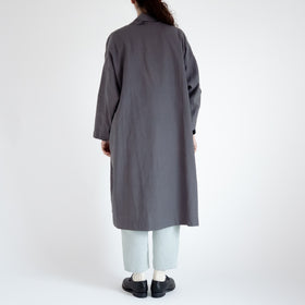 くらすこと リネンコットンのローブコート