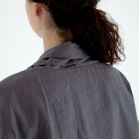 くらすこと リネンコットンのローブコート