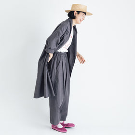 くらすこと リネンコットンのローブコート