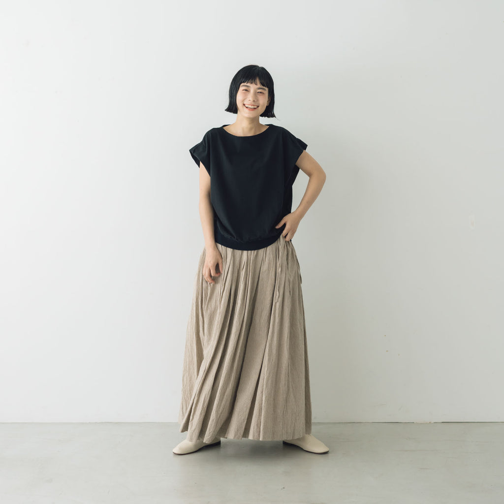 YAECA CANVAS DESIGN ギャザースカート