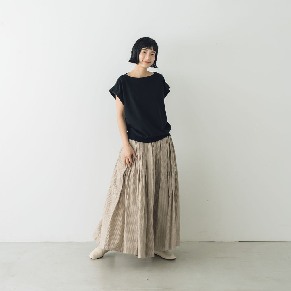 YAECA CANVAS DESIGN ギャザースカート
