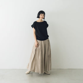 YAECA CANVAS DESIGN ギャザースカート
