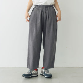 くらすこと リネンコットンパンツ