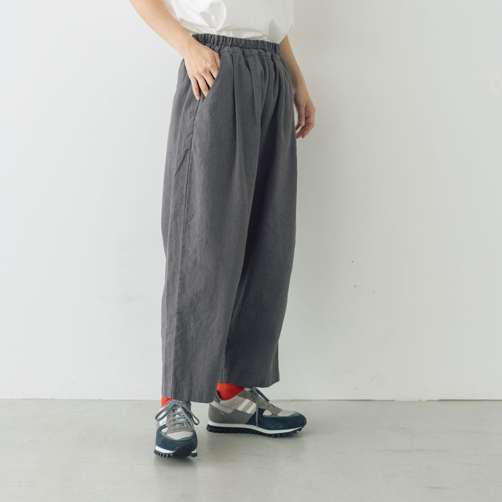 くらすこと リネンコットンパンツ