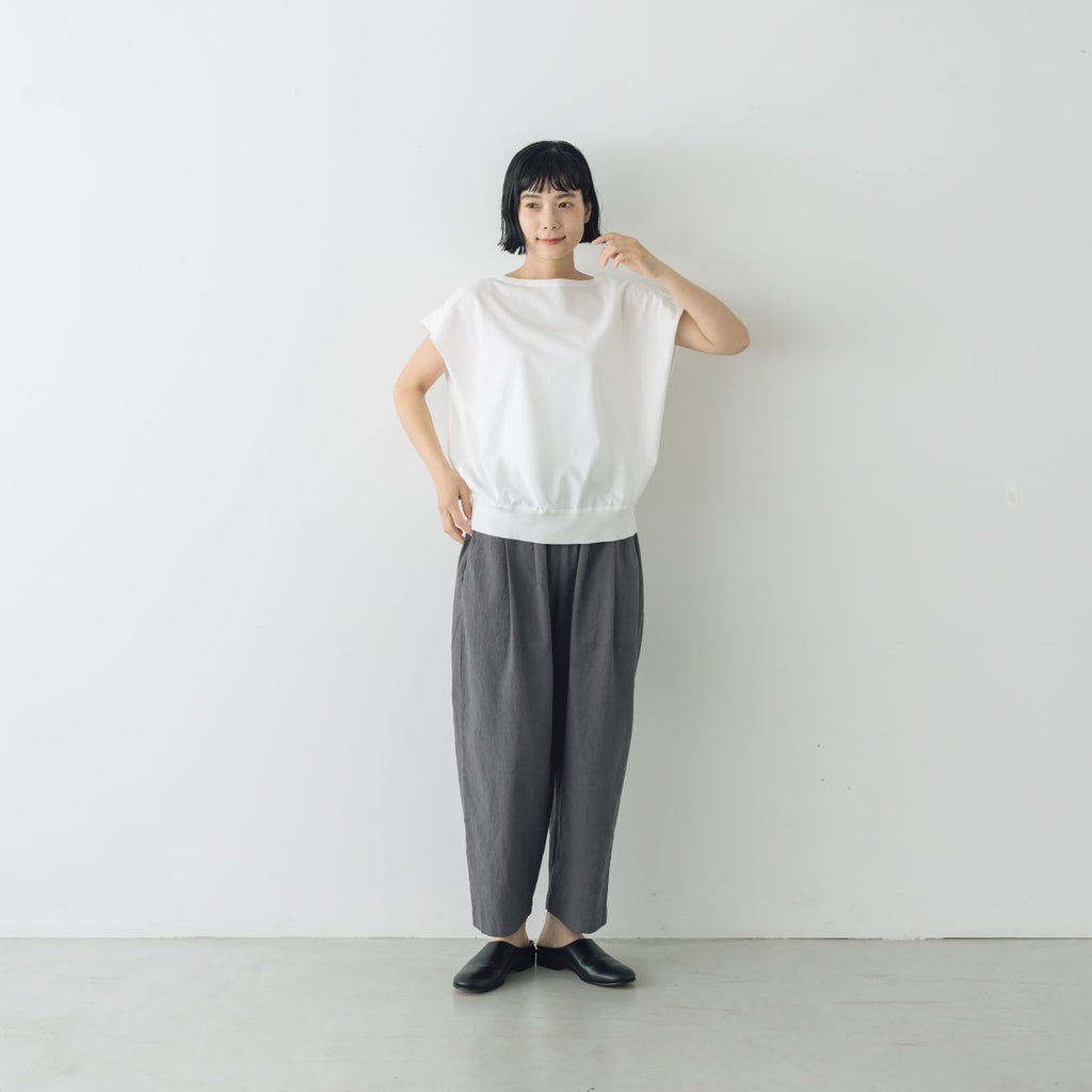 くらすこと リネンコットンパンツ