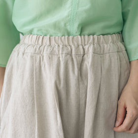 くらすこと リネンコットンパンツ