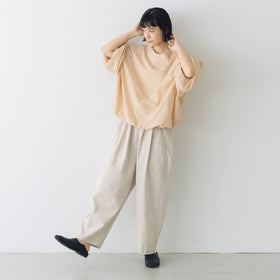 くらすこと リネンコットンパンツ