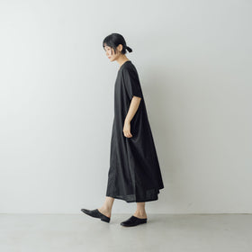 くらすこと 涼しくて1枚で決まる、リネンコットンワンピース